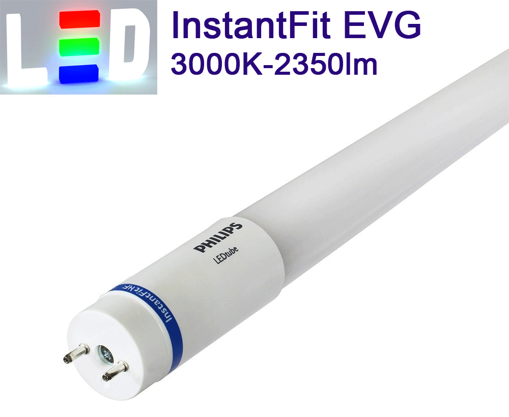 LED Röhre T8 Philips EVG • 1200mm • 16,0W • 830 • 2350lm • für EVG • 3000K warmweiss