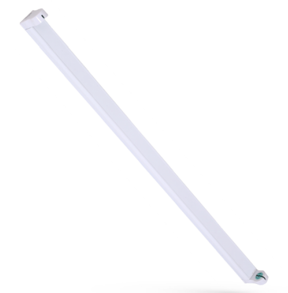 LED Lichtleiste / Fassung für Röhren T8 (nur LED) 600mm Länge • Farbe weiss • IP20