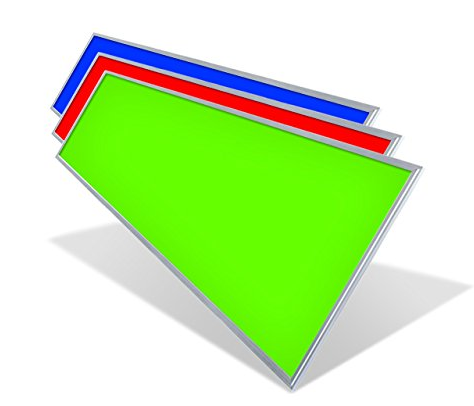 RGB LED Panel Rahmenfarbe weiss