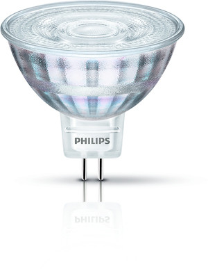LED Strahler MR16 • Philips • GU5,3/ PAR16 • 12V/DC • 4,4W (4,4W = 35W)  • 4000K • neutralweiss • 390lm • Abstrahlwinkel 36° • nicht dimmbar 