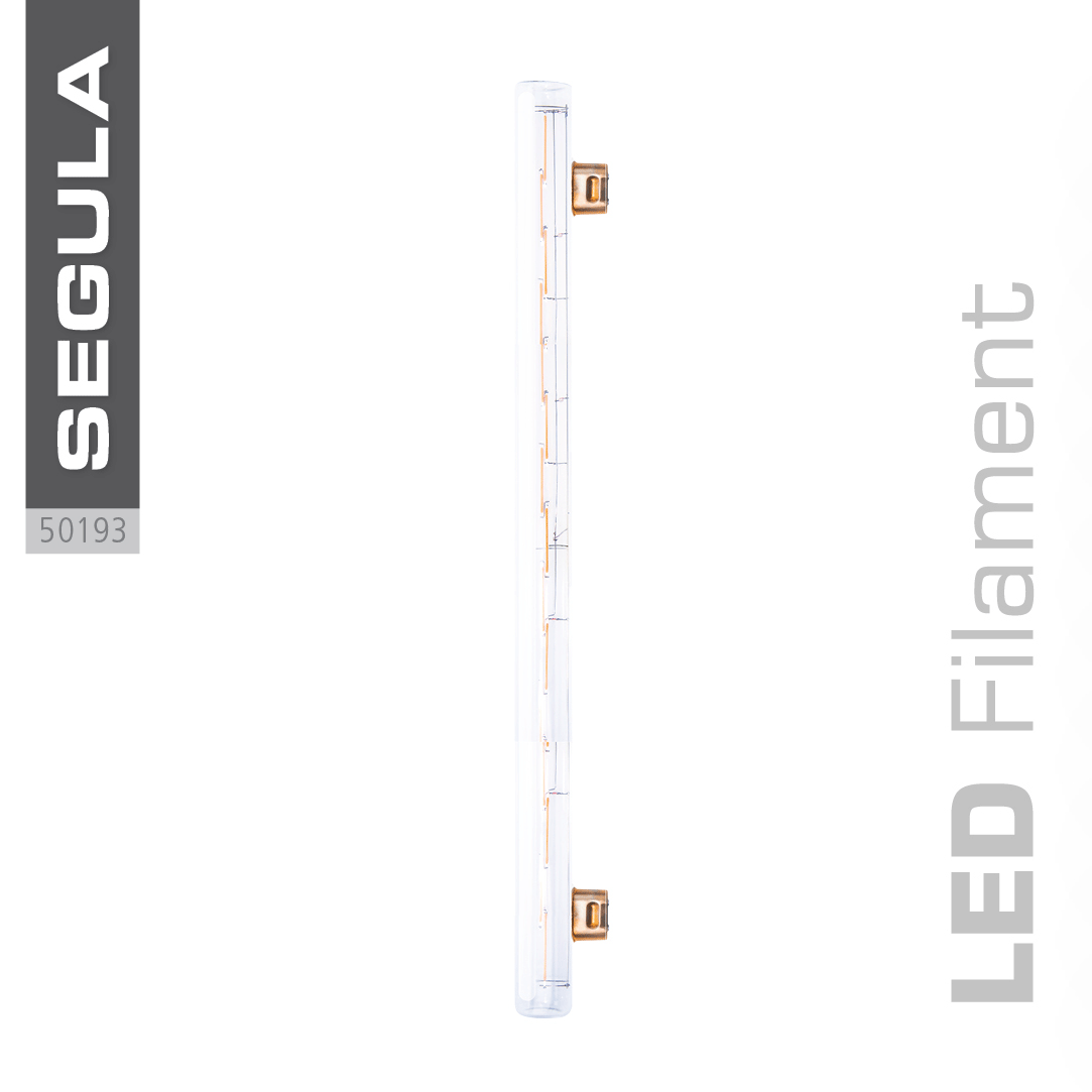 LED super warm weiss S14s 500mm 50cm Glas klar klarglas 2200 Kelvin 5W 350 Lumen super warmweiss