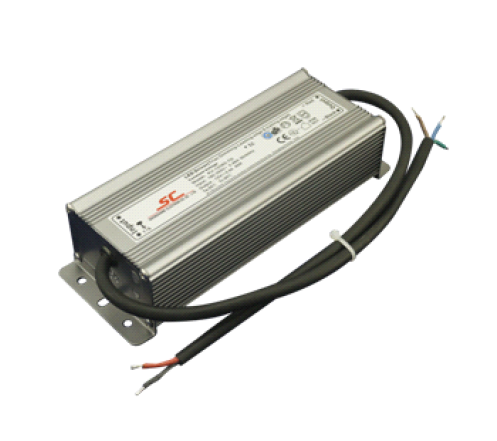 Meanwell IP 66 Trafo/Konverter für LED - KVF-12150-TDH - Input 200-240V/AC 47-63HZ 1.2A - Output 12V 150 Watt  12.5A - Size 265*78*47mm (L*B*H)