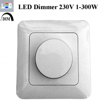 Drehdimmer für LED - 1-200W - 230V