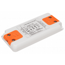 Trafo (extrem flach) elektronisch für LED P100-240V/AC - S12V/DC • 1-6W / nicht dimmbar  • Abm. L99mmxB46mmxH12mm