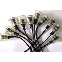 Anschluss-Stück/Schutzkappe wasserdicht für LED-Röhren T8 / Sockel G13 für alle Längen 