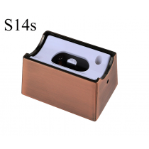 Fassung/Sockel für Linienlampen wie Linestra S14s - Bronze/Kupfer