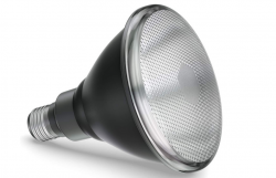 LED Strahler PAR38 230V/AC E27 • 43° • 15,9W (15,9W = 100W) • 1279lm • warmweiss 827 • 2700K • L137,0mm • D121,0mm • nicht dimmbar