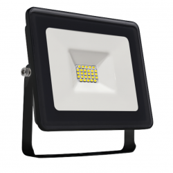 LED Fluter / Strahler / Flood light 10W - 3000K - 850lm - IP 65 - Gehäuse schwarz