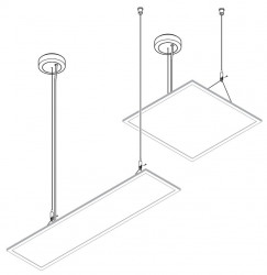 Osram Befestigungs-Set (Seilsystem) für LED Panel • 620/625 - EAN4058075800106