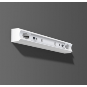 Lichtleiste RZB für Linienlampen • mit Druckschalter • zwei Sockel S14s • 0-250V • L=300mm • weiss