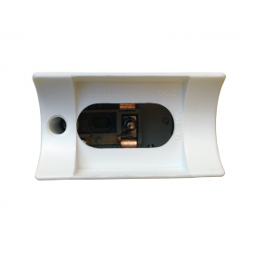 Fassung für Linienlampen / Linestra • Radium 662 • Sockel S14S (Baugleich mit Osram 662) • Kunststoff weiss