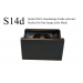 Fassung/Sockel für Linienlampen &  Linestra S14d - schwarz matt - Ansicht 2