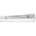 LED Feuchtraumleuchte • 1-flammig • 1200x1Lamp • für T8 LED Röhren 1200mm (Ersetzt 1x36W Leuchtstofflampe)  • grau • IP65 • L1280xB65xH70 mm_view1