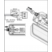 LED Feuchtraumleuchte • 1-flammig • 1200x1Lamp • für T8 LED Röhren 1200mm (Ersetzt 1x36W Leuchtstofflampe)  • grau • IP65 • L1280xB65xH70 mm_view3