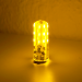 LED G4 Mini (Deko-Light) • 12V/DC dimmbar • ⌀ 10mm/L36mm • 1,5W (gelb-orange) • 570nm • 90lm • 330° • Silicagel_View2