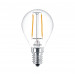 LED Filament Lampe Philips • E14 • 220-240V/AC/50Hz • 2,0W (2,0W = 25W), 250lm • 2700K warmweiss (extra warm)