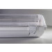LED Feuchtraumleuchte 1-flammig für T8 LED Röhren 1500mm (nur LED) • grau • IP66 (ohne Vorschaltgerät) • L1572xB95xH111 mm - Ansicht 2