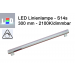 LED Linienlampen dimmbar (LINESTRA-Ersatz) 300mm - S14s - 2100K
