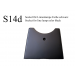 Fassung/Sockel für Linienlampen &  Linestra S14d - schwarz matt - Ansicht 4