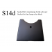 Fassung/Sockel für Linienlampen &  Linestra S14d - schwarz matt - Ansicht 2