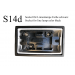Fassung/Sockel für Linienlampen &  Linestra S14d - schwarz matt - Ansicht 3