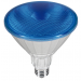 Outdoor LED Strahler BLAU PAR38 230V/AC E27 IP65 40° (18W =120W) • 85lm  L130,0mm • D123,0mm