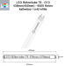 LED Röhre T8 438mm (450mm)  5,1W • IP20  900lm 6500K kaltweiss - 190° Hülle matt 220-240V 50/60Hz G13