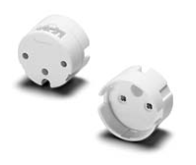 T8 Lampenfassung/Austeckfassung für LED-Röhren Lampen 26mm/Sockel G13socket for T8 - 2-pin for LED tubes Lamps 26mm / socket G13 