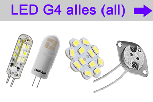 LED Lampen und Zubehör mit Sockel G4